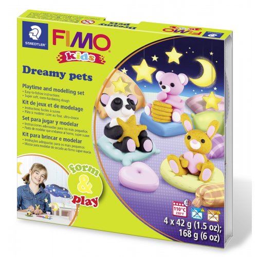 Sada Fimo kids Form & Play ZASNĚNÍ PEJSCI