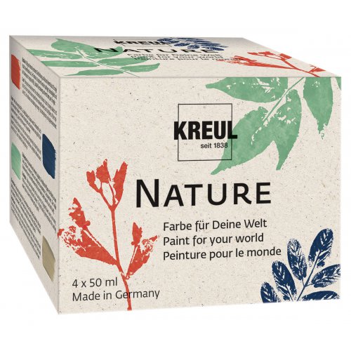 Sada přírodní barvy KREUL NATURE 50 ml 4 odstíny