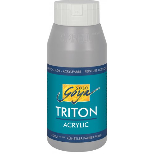 Akrylová barva TRITON SOLO GOYA 750 ml NEUTRÁLNÍ ŠEDÁ