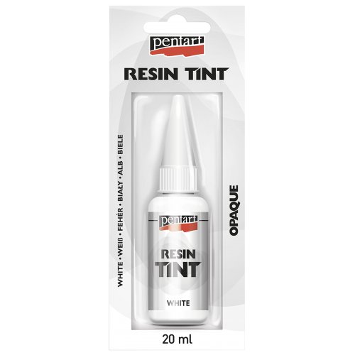 Barva do pryskyřice krycí PENTART 20 ml  BÍLÁ - PE40059b_drawn.png