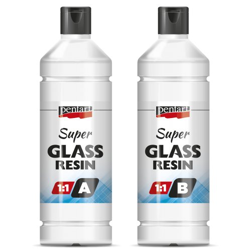 Pryskyřice SUPER GLASS PENTART dvousložková 250 ml