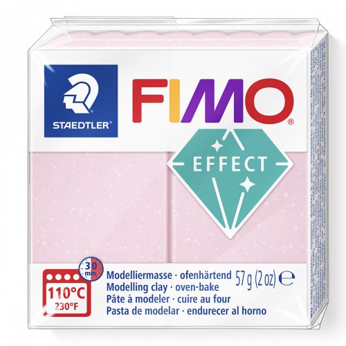 FIMO efekt 57g DRAHOKAM RŮŽOVÝ KŘEMEN