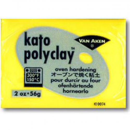 Kato Polyclay 56g - Žlutá