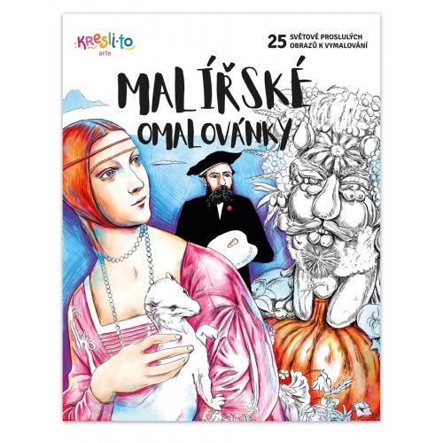 Malířské omalovánky - 25 světově proslulých obrazů