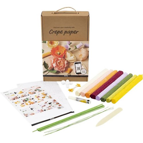 Krepový papír DISCOVER kit