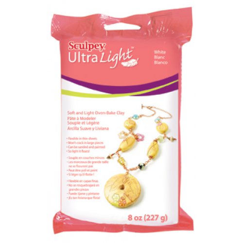 Sculpey Lehčená hmota - Bílá 227g
