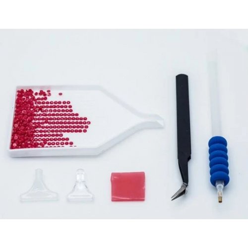 Diamantové malování - CHRÁM VASILA BLAŽENÉHO MOSKVA bez rámu 40 x 50 cm - Diamantov_malovani_FIG_ART_5.jpg