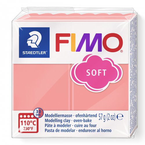 FIMO soft 57g TREND RŮŽOVÁ GRAPEFRUIT