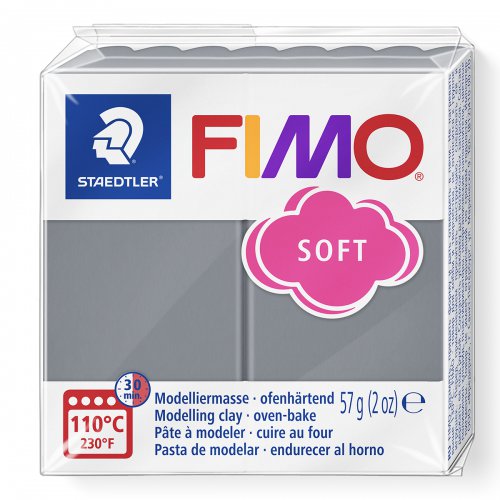 FIMO soft 57g TREND ŠEDÁ BOUŘKA