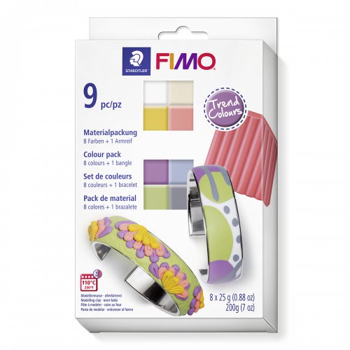 FIMO soft sada TREND COLOURS 8+1