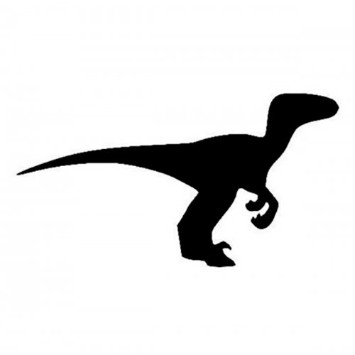 Tyranosaurs - plastová šablona 14,5x14,5 cm