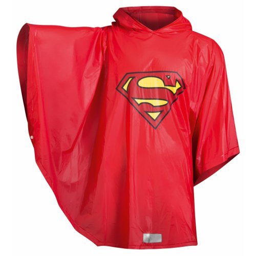 Školní batoh s pončem Superman – ORIGINAL - obrázek