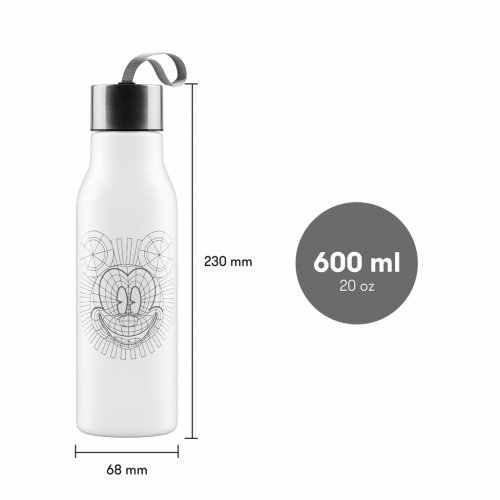 Plastová láhev Mickey, 600 ml - obrázek