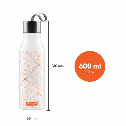 Plastová láhev Think of Me, 600 ml - obrázek
