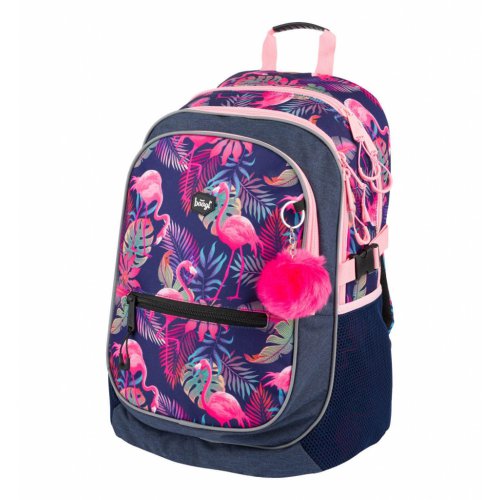 BAAGL Školní batoh Flamingo - obrázek
