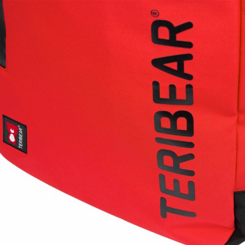 Zavinovací batoh TERIBEAR červený - obrázek