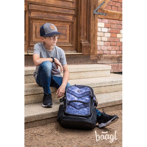 BAAGL SET 3 Skate Magion: batoh, penál, sáček - obrázek