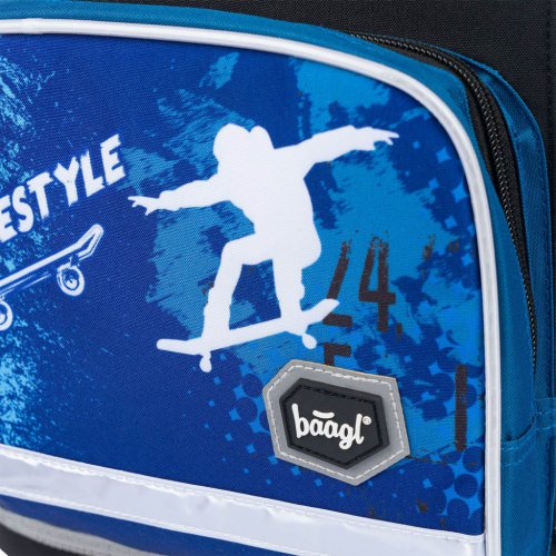 BAAGL SET 5 Ergo Skateboard: aktovka, penál, sáček, desky, box - obrázek