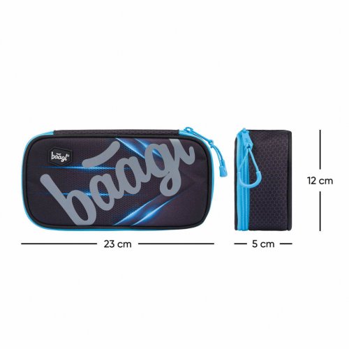 Školní set Skate Bluelight - batoh, penál, sáček - obrázek