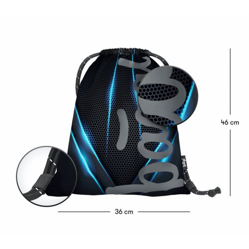 Školní set Skate Bluelight - batoh, penál, sáček - obrázek