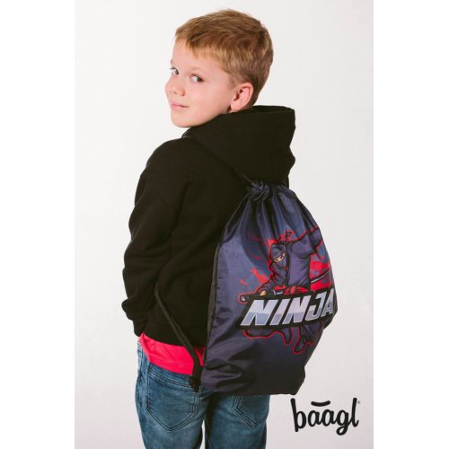 BAAGL Sáček na obuv Ninja - obrázek