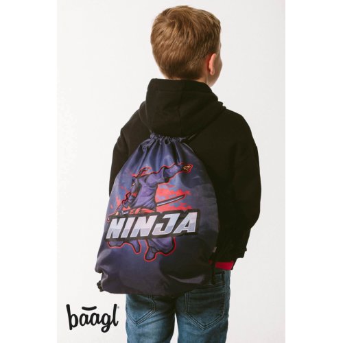 BAAGL Sáček na obuv Ninja - obrázek