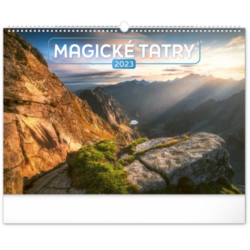 Nástenný kalendár Magické Tatry 2023, 48 × 33 cm