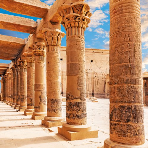 Poznámkový kalendář Umění starověkého Egypta 2023, 30 × 30 cm - obrázek