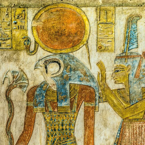 Poznámkový kalendář Umění starověkého Egypta 2023, 30 × 30 cm - obrázek