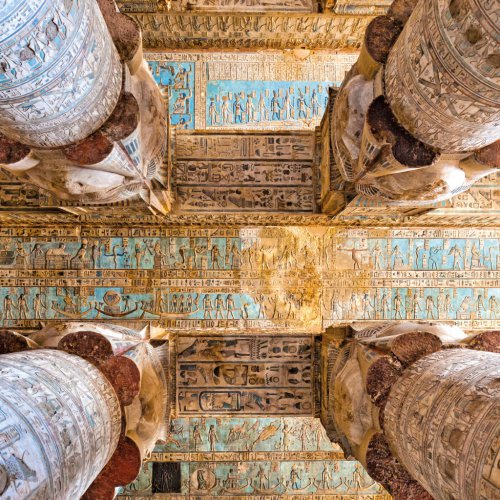 Poznámkový kalendář Umění starověkého Egypta 2023, 30 × 30 cm - obrázek