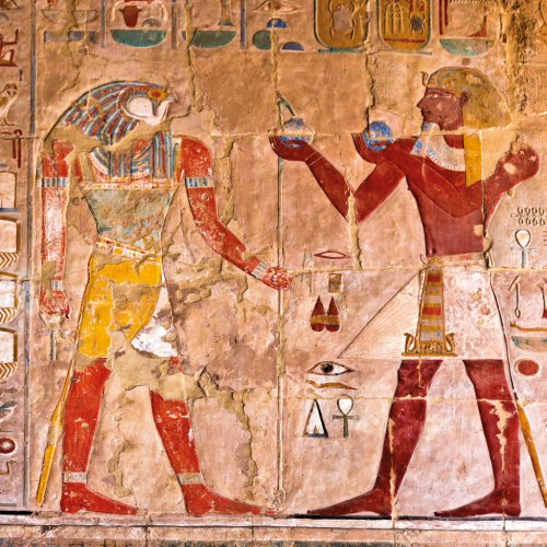 Poznámkový kalendář Umění starověkého Egypta 2023, 30 × 30 cm - obrázek