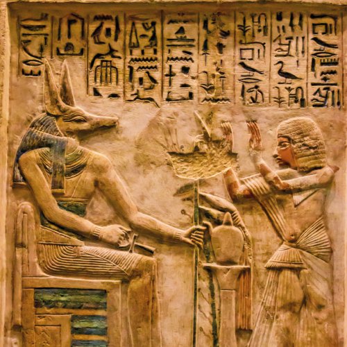 Poznámkový kalendář Umění starověkého Egypta 2023, 30 × 30 cm - obrázek