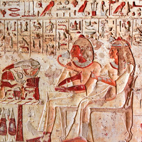 Poznámkový kalendář Umění starověkého Egypta 2023, 30 × 30 cm - obrázek
