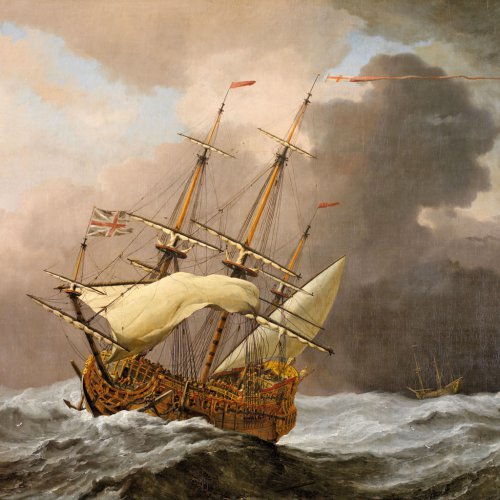 Poznámkový kalendář Bitevní lodě 2023, 30 × 30 cm - obrázek