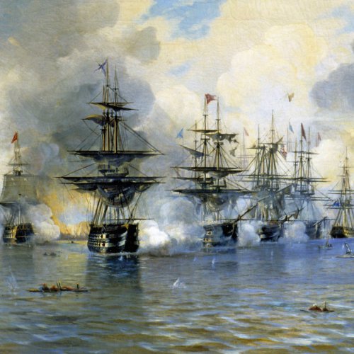 Poznámkový kalendář Bitevní lodě 2023, 30 × 30 cm - obrázek