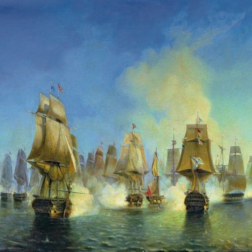 Poznámkový kalendář Bitevní lodě 2023, 30 × 30 cm - obrázek