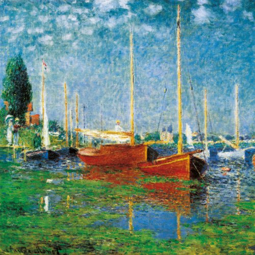 Poznámkový kalendář Claude Monet 2023, 30 × 30 cm - obrázek