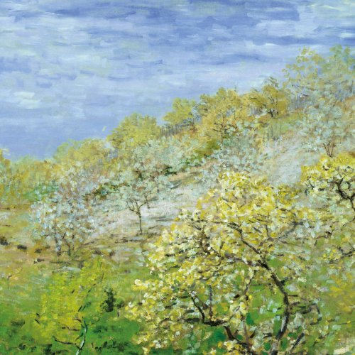 Poznámkový kalendář Claude Monet 2023, 30 × 30 cm - obrázek