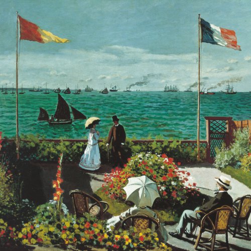 Poznámkový kalendář Claude Monet 2023, 30 × 30 cm - obrázek