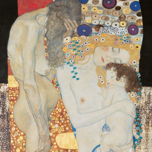 Poznámkový kalendář Gustav Klimt 2023, 30 × 30 cm - obrázek