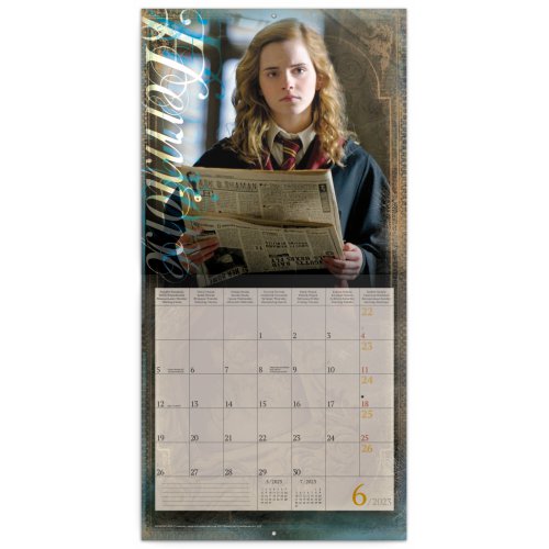 Poznámkový kalendář Harry Potter 2023, 30 × 30 cm - obrázek