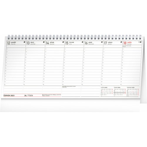 Stolní kalendář Manažerský daňový 2023, 33 × 14,5 cm - obrázek