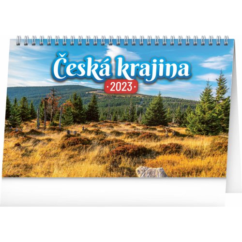 Stolní kalendář Česká krajina 2023, 23,1 × 14,5 cm