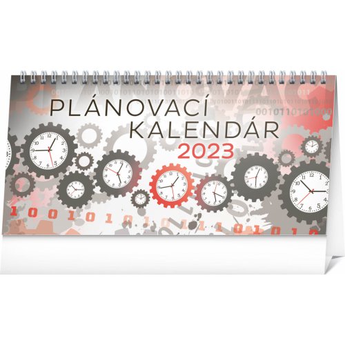 Stolový kalendár Plánovací 2023, 25 × 12,5 cm