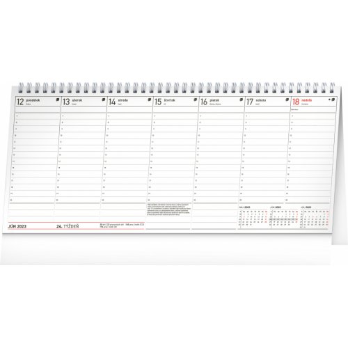 Stolový kalendár Manažérsky daňový 2023, 33 × 14,5 cm - obrázek