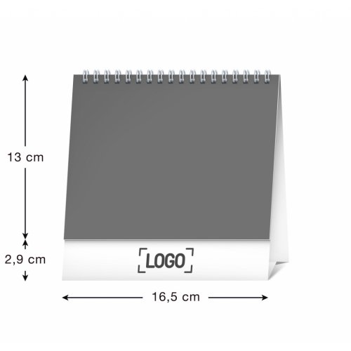 Stolový kalendár Psy – s menami psov 2023, 16,5 × 13 cm - obrázek