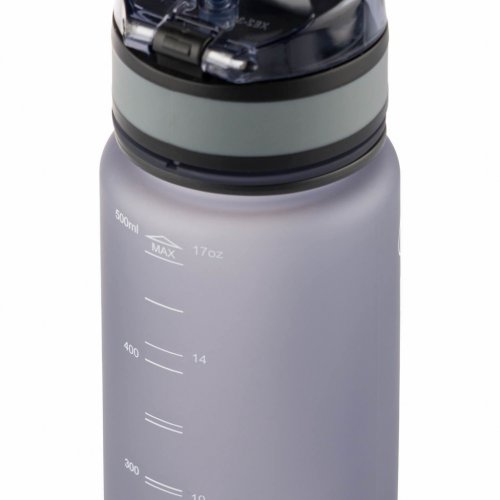 BAAGL Tritanová láhev na pití Logo šedá - obrázek