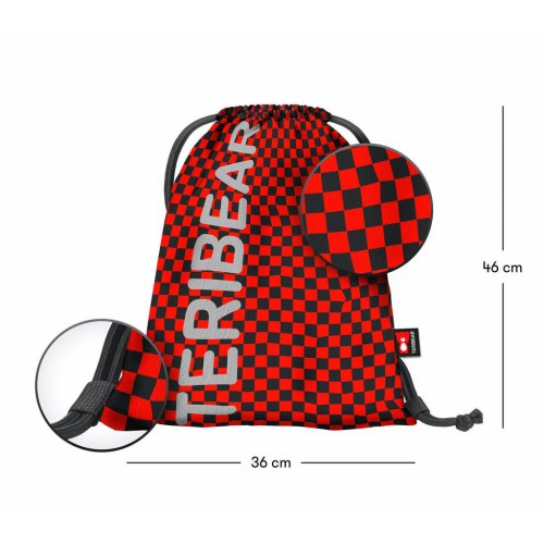 Školní set Skate TERIBEAR - batoh, penál a sáček - obrázek