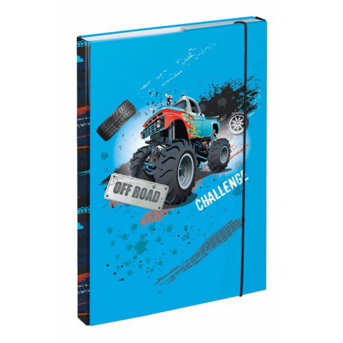 BAAGL SET 5 Ergo Truck: aktovka, penál, sáček, desky, box - obrázek