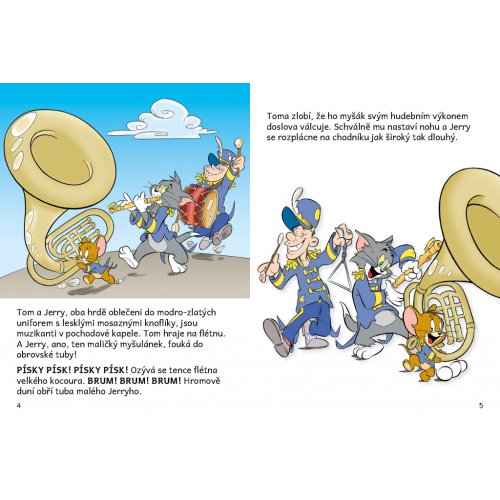 VYPEČENÍ MUZIKANTI – Tom a Jerry v obrázkovém příběhu - obrázek